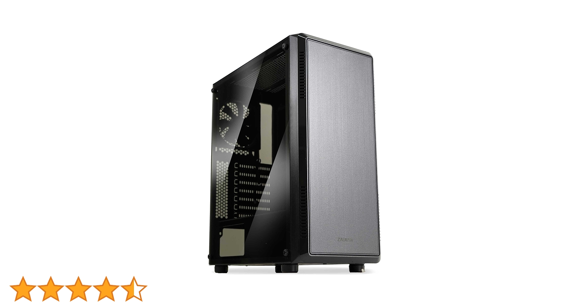 Amazon.co.jp: Zalman S4 ミッドタワー ATX PCケース 120mmファン2個